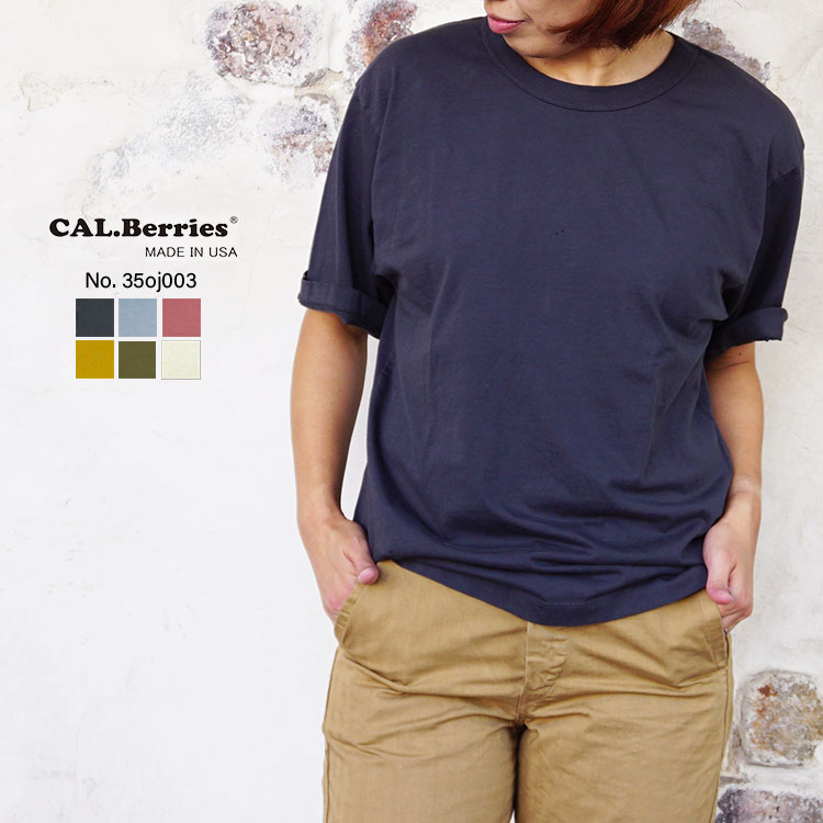 【S】CAL Berries カルベリーズレディース Tシャツ オーガニック ビックTシャツ 35OJ003 ORGANIC BIG TEE 〔TB〕【あす楽対応※宅配便のみ】【楽ギフ_包装】