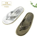 ブランド名 ISLAND SLIPPER　 アイランドスリッパ　アイランドスリッパー 商品名 トングサンダル　メタリック　レザー レディース　メンズ　ユニセックス スタイルNo. PT202M カラー SILVERPEWTER 取り扱いサイズ 4 （ 21.5〜22cm ）5 （ 22.5〜23cm ）6 （ 23.5〜24cm ）7 （ 24.5〜25cm ）8 （ 25.5〜26cm ） 9 （ 26.5〜27cm ） 10（ 27.5〜28cm ） 11（ 28.5〜29cm ）*カッコ内ははおすすめサイズとなります。適応サイズには足幅や甲の高さなど個人差があるため、おすすめサイズはあくまでも目安になります。 素材 *ボディ：メタリックレザー*アウトソール：ラバー 重さ 片足：約210 g（サイズ：5で計測）*個体差がございますため、誤差につきましてはご容赦下さい。 注意事項 *ブランド独特の染色技法・製法により、接着剤や染料等の付着、ベルト及びソール部分において作業用の小さな穴や天然革のためのキズ・シワ、またハンドメイドのため、一足一足色ムラ（色の濃淡）・風合い・サイズやハンドステッチなどのバラつき等ほぼ全ての商品において見受けられます。ハンドメイドならではのアジ・風合いとして、ご了解の上でご購入下さいますようお願い致します（特に大きく目立つものは検品の際に除外しております）。また、上記の理由によるキャンセル・ご返品はお客様ご都合となりますので予めご了承下さいますようお願い致します。*着用時の発汗や摩擦で他材料に色映りする事があります。*発汗や雨濡れ等で変色する可能性があります。着用後は陰干しし、保管にもご注意下さい。 *掲載画像についてですが、できるだけ商品のお色目通りになるように撮影・掲載いたしておりますが、ご覧になられる環境(モニタ)などによって、若干色見等が異なる場合がございます。ご心配な方は、ご遠慮なくお気軽にお問い合わせください。 *靴箱が紙製により、輸送中での箱の破損が少なからず見受けられます。予めご了承の上、お買い求め下さい。*生産時期により、インソールのロゴマークの仕様（サイズ表記のある・なし）やロゴプリントの色が異なる場合がございます。インソールのロゴについてですが、印字にムラがあり、濃淡の差があります。 生産国 made in Hawaii（ハワイ製）創業1940年代前半から現在に至るまで、 "Almadein Hawai"をコンセプトとした 現存最古のハワイアンサンダルブランド。 創業以来の経営スタイルである「ohana (オハナ=家族)」の意識を良き伝統 として守り、非効率でありながら、ベテラン職人のハンドメイドによるハイク オリティな生産体制を維持している。創業者は日本人である本永武蔵氏。14歳の時ハワイへ移住、後に妻と5名の従業員でサンダル作りを開始。 様々な改良に努めながら会社を発展させ、伝統製法を継承しつつ、技術革新を取り入れることで、 「裸足で草原を歩いているような」コンフォタブルな履き心地を実現。地元ハワイやアメリカ本土のみならず、カリブ海沿岸や中央アメリカの各国、および南太平洋諸国などに広く普及。 近年では日本やヨーロッパ各国へと拡大しています。国内の人気ブランドとのコラボに取り組んだり、ピッティ・ウォ モに初出展を果たすなどハワイのローカルサンダルという枠を越え、新境地を切り開くアイランドスリッパは、 今や流行に敏感な人々の間から「今、最も新鮮なファッションサンダルブランド」として注目されています。 現存最古のハワイアンサンダルブランド＜Island Slipper/アイランドスリッパ＞。1946年移民であった日本人とその妻、若干名の従業員で始めた小さなサンダル工房が地元ハワイを飛び越え、今やアメリカ本土からカリブ海沿岸、中央アメリカ諸国、南太平洋諸国、日本、ヨーロッパ各国と、世界を駆け巡る一大ブランドとしてその名を馳せるまでに。その著しい発展の起爆剤となったのが、この度届いた＜PT202＞モデル。シンプルなトングデザインながら、足の裏に吸い付くような極上のフィット感は、他のサンダルとは完全に一線を画しています。 PTソールを使用した定番モデル◎足の裏に吸い付くような極上のフィット感は、他のサンダルとは完全に一線を画しています。シンプルなデザインなので、コーディネートにも取り入れやすく幅広いシーンで活躍♪ まるで「素足で大地を歩いているような」軽く、伸びやかな履き心地は、アイランドスリッパー独自の立体形状フットベッドによるもの。サンダルの外軸/内軸に高低差を作ることで、包み込まれるようなフィット感を実現すると同時に、足の滑り出しを防ぎ、土踏まずのアーチ部分もしっかりサポート。まるで低反発マットレスの上を歩いているような心地よさを感じることができます。レディースからメンズサイズまで揃っているので、カップルで、友達と、家族で色違いを楽しんでみては♪ Color SILVERPEWTER 画像をクリックして拡大イメージを表示 ボディがオールレザーのため、履いているうちに革馴染みし、少し伸びます。履き始めに多少タイト感があってもちょうど良いサイズになります。 アイランドスリッパの特長でもある、土踏まずのアーチを支える立体形状を最大限に味わうには、足寸に合わせたジャストサイズ選びがオススメですが、足幅が細めの方で、ぴったりとした履き心地がお好みの方は、1サイズ小さめがオススメです。 more... サイズは7でジャストです。 サイズ8でも見た目はそこまで大きく感じませんが、やはりカカトが少し浮き気味で歩きにくいです。 鼻緒のところは履きこむと馴染んでくるので、全長に問題なければ少しキツ目で合わしてもらっても良いかもしれません。 デニムからショーツまで幅広く合わせれるのも魅力的ですね。 more... サイズ8でジャストサイズ。 鼻緒部分も丁度良い締まり方で歩きやすいサイズ感です。 アイランドスリッパ定番のこの形は素材違いや2トーン、柄物など幅広く展開しているのでお好みのモデルをぜひお探し下さい。 エイジングを楽しみながら夏を快適に過ごせるリラックスした大人のマストアイテムです more... 9インチでピッタリ、10インチでも鼻緒はゆるくなりますが、前後は問題ないです。幅広・甲高の方でしたら、1サイズ上にしてもよいかと思われます。 ハワイの高級サンダル、上質な革の感触が楽しめます。 革ですので、馴染むことを考えていつも最初はピッタリ合わせるようにしてますので、私としてはやはりサイズ9で履いてます。 more... 9でピッタリのサイズでした。 カカトの浮きも少なく歩きやすいです。 サイズ選びによって全長だけでなく甲のしまり具合も変わるので歩きやすさを重視するのであればジャストサイズを選択するのが良いと思います。 サンダルでだらしなくなってしまいがちな夏のスタイルをグッと上品にしてくれる夏の必須アイテムです。