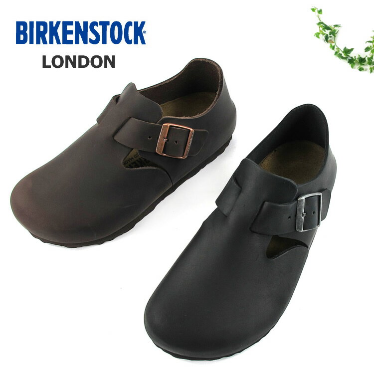 ビルケンシュトック サンダル シューズ レディース メンズ ロンドン オイルドヌバック BIRKENSTOCK LONDON レギュラー幅 幅広 ナロー幅 幅狭 HABANA/ハバナ/ダークブラウン BLACK/ブラック/黒 35/36/37/38/39/40/41/42/43/22.5/23/23.5/24/25/26/26.5/27/28