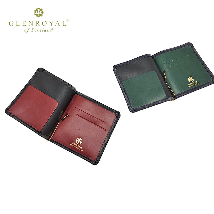 グレンロイヤル 財布（メンズ） GLENROYAL グレンロイヤル Small Money Clip スモールマネークリップ FLISCO別注カラー 03-5930 UTILITY LINE ブライドルレザー スコットランド製