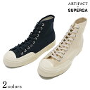 【S】ARTIFACT BY SUPERGA アーティファクト バイ スペルガ SELVEDGE DUCK セルビッジ ダック ハイカット 2433-WC1150 ワークス スニーカー 〔FL〕