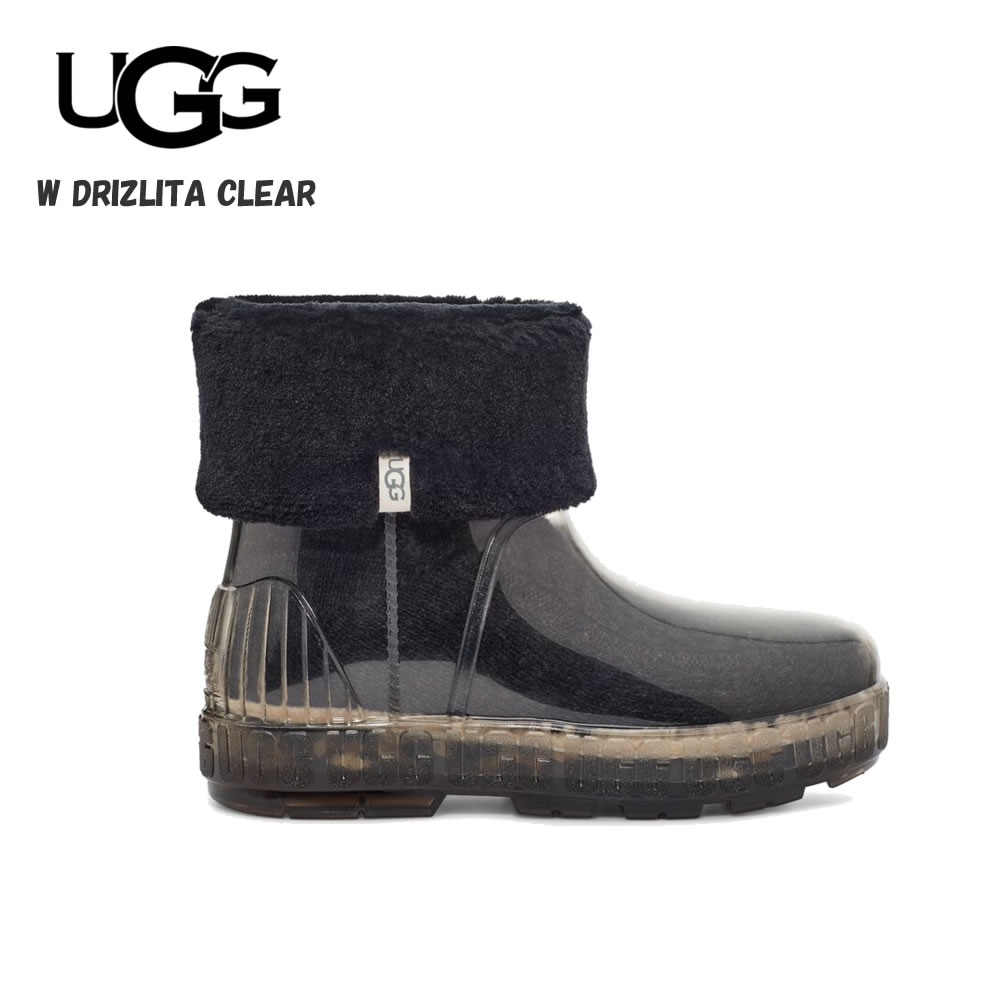 ySzAO fB[X Cu[c hY[^ NA 6 7 8 23cm 24cm 25cm ubN UGG W DRIZLITA CLEAR #1125732