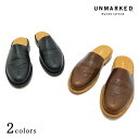 UNMARKED A}[Nh Slip on Sandal Xb| T_ LVR J[tU[ ubN uE ~[T_  Y