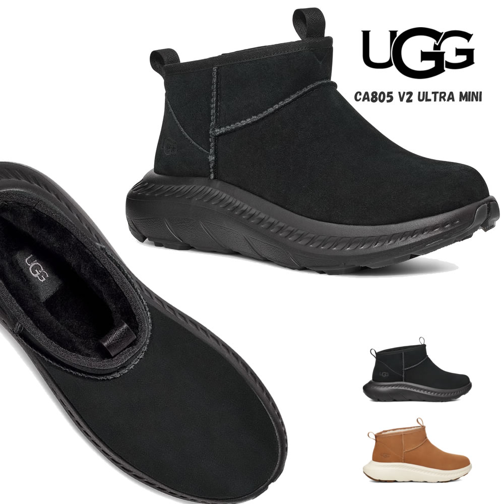 【S】アグ ブーツ メンズ レディース ユニセックス 23cm 24cm 25cm 26cm 27cm 28cm ブラック チェスナット ブラウン UGG M CA805 V2 ULTRA MINI 1130797