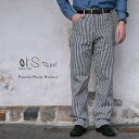 orSlow オアスロウ 01-5120-181 Painter Pants Hickory ペインターパンツ ヒッコリー コットン ワークパンツ 日本製 メンズ 〔FL〕