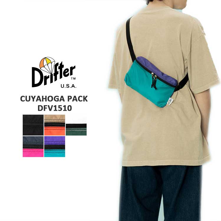 ɥե Хå ǥ  ۥѥå ȥݡ Drifter CUYAHOGA PACK ֥å//١/ԥ/ͥӡ/꡼/ۥ磻//ѡץ DFV1510