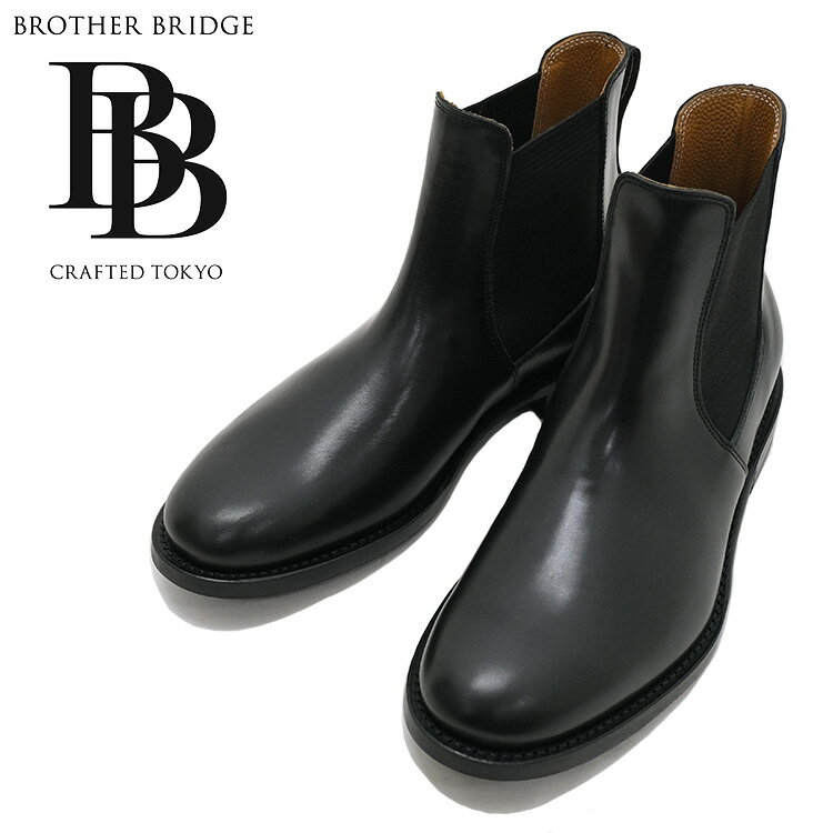 ڡ5/10꡿10󥪥եݥȯԡBROTHER BRIDGE ֥饶֥å HAZARD ϥ Vintage BLK Calf ե쥶  ɥ ֥å  FL