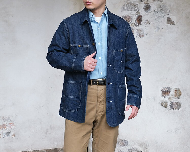 JELADO ジェラード 491J Coverall カバーオール JP94491J 青タグ ラストリゾート コットン 日本製 メンズ 〔FL〕 3