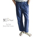 orSlow オアスロウ 03-5021-A81 Two Tuck Denim Wide Trousers 2タック デニムワイドトラウザー コットン 日本製 ...