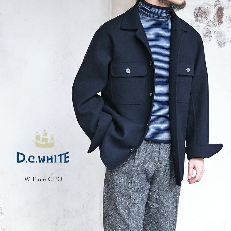 Rakuten - D.C.WHITE ディーシーホワイト W Face CPO ダブルフェイスCPO メルトンウール トラッド アイビー アメトラ メンズ 〔FL〕