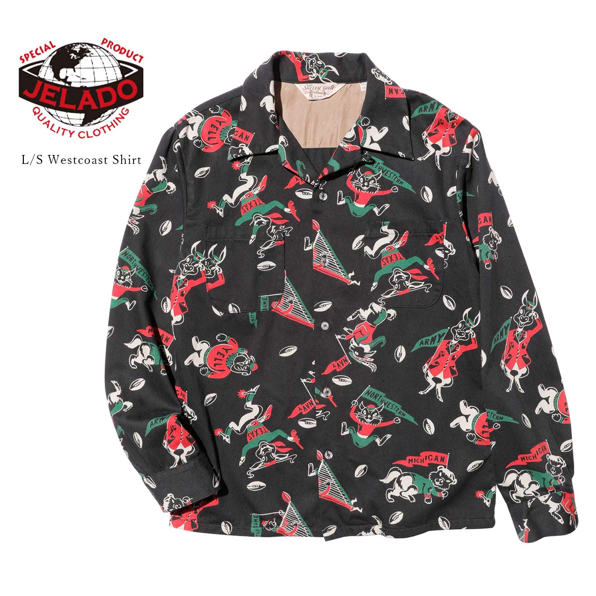 樂天商城 - JELADO ジェラード SG21106 Long Sleeve Westcoast Shirt ロングスリーブ ウエストコーストシャツ コットン メンズ 〔FL〕