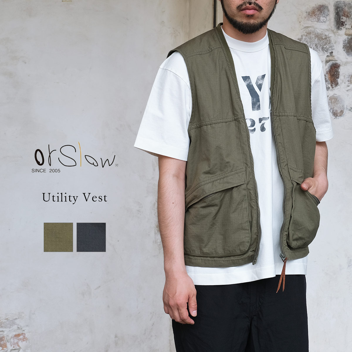 楽天市場】orslow ベストの通販