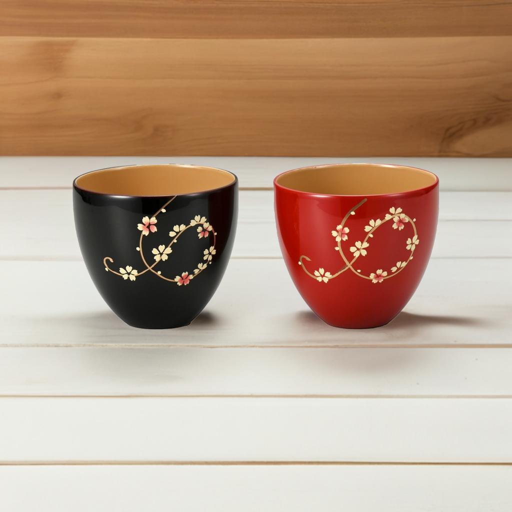 しだれ桜ペアカップ