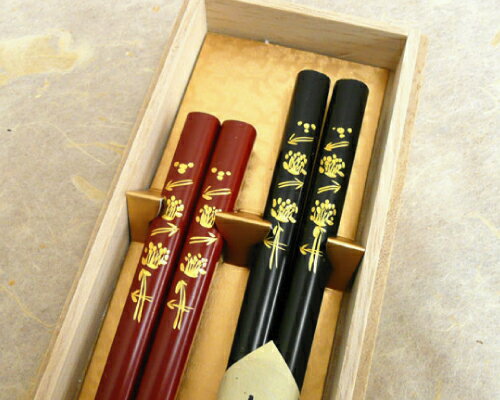 輪島塗高級夫婦箸