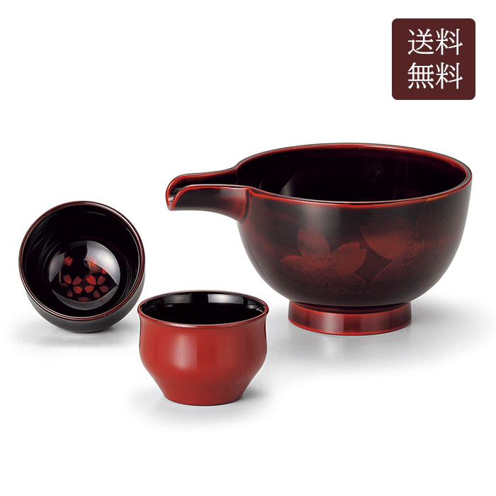 酒器セット　さくら白檀