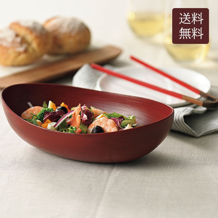 船型鉢　根来　古代箸付☆パーティーにもおすすめ！使い勝手のいい船型の盛鉢は和洋折衷どのお料理にもお使いいただけます！