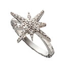アルテミスキングス ノーススター リング 指輪 シルバー925 キュービックジルコニア エレノアジュエリー Jewelry AKR0046 ユニセックス【アルテ...
