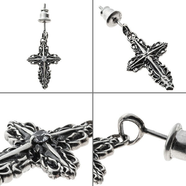 アルテミスクラシック レイヤード クロス ピアス 片耳分 シルバー925 十字架 ACE0177 メンズ【アルテミスクラシック正規販売店】【Artemis Classic】【送料無料】【プレゼントにおすすめ】【モノ・フロート】 2