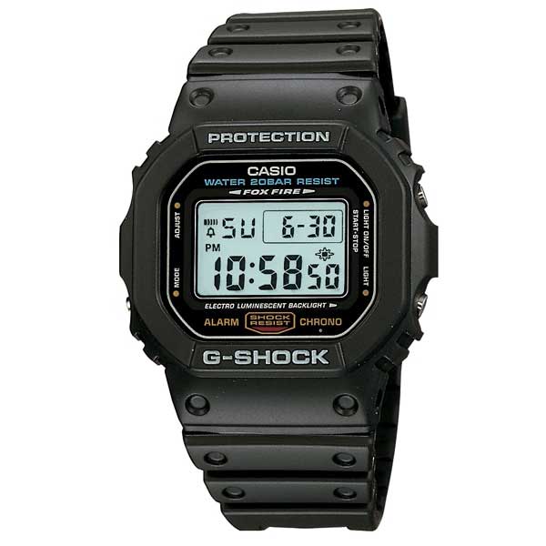 カシオ G-SHOCK DW-5600E-1 スピードモデ