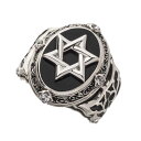 Ae~XNVbN }WbNwLTOO ACR0303 ArtemisClassic Magic hexagram ring Vo[ANZT[ silver jewelry