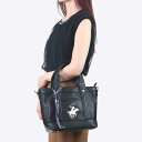 《最大1200円OFFクーポン_31日10:59迄》ビバリーヒルズポロクラブ BEVERLY HILLS POLO CLUB トートバッグ レディース 2WAY ショルダーバッグ BH2006N BK/BK/WH ブランド