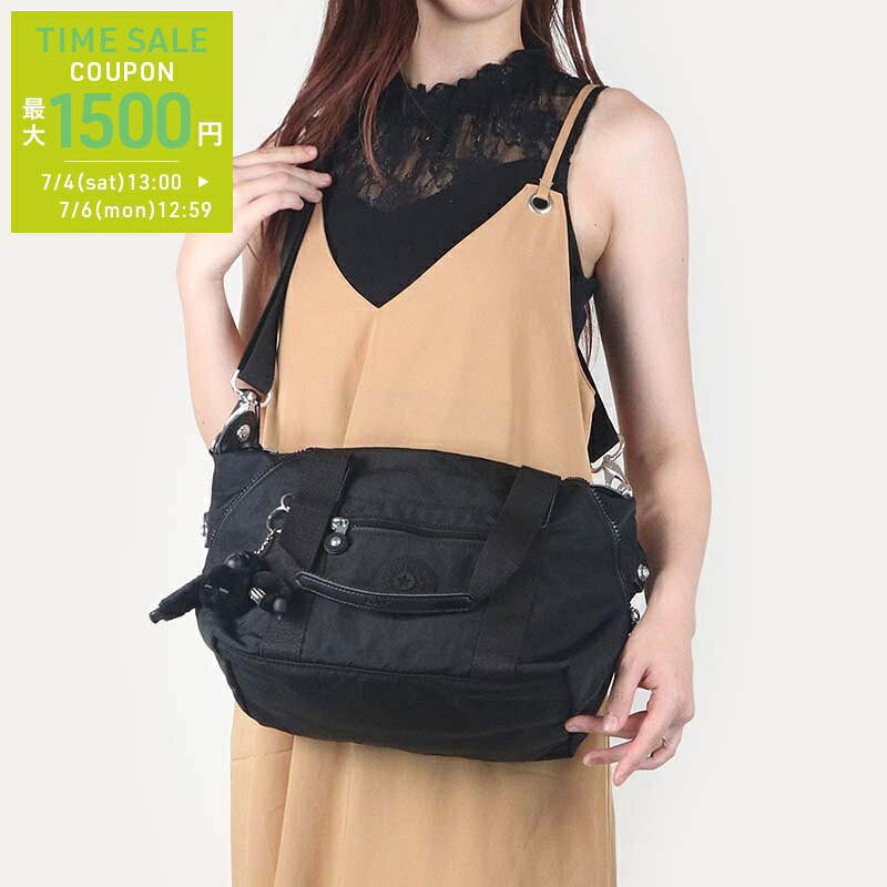 《最大1500円OFFクーポン_6日12:59迄》キプリング Kipling ショルダーバッグ レディース ART MINI ブラック NOIR K01327P39 ブランド