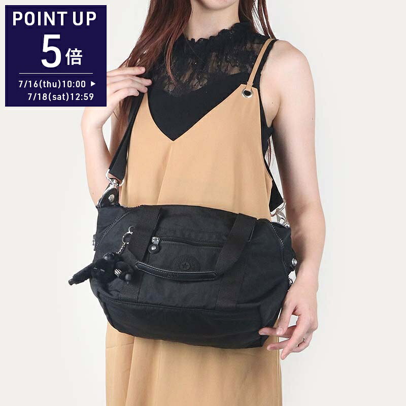 《ポイン5倍_18日12:59迄》キプリング Kipling ショルダーバッグ レディース ART MINI ブラック NOIR K01327P39 ブランド