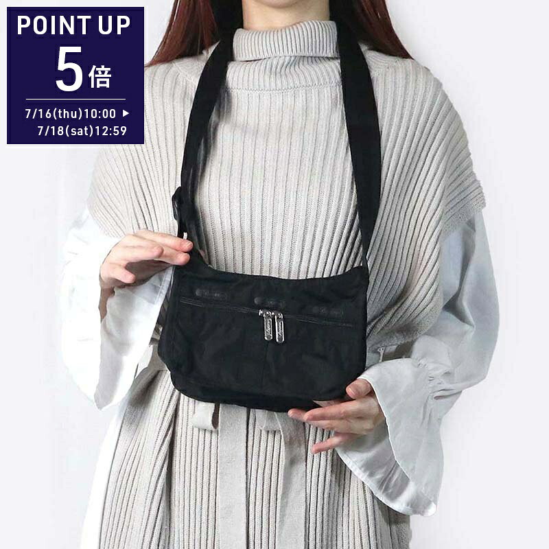 《ポイン5倍_18日12:59迄》レスポートサック LeSportsac ショルダーバッグレディース SMALL EVERYDAY BAG ブラック 1010-R086 ブランド