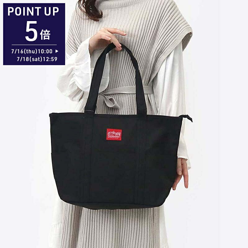 《ポイン5倍_18日12:59迄》マンハッタンポーテージ Manhattan Portage トートバッグ メンズ レディース Tompkins 1336Z ブラック ブランド