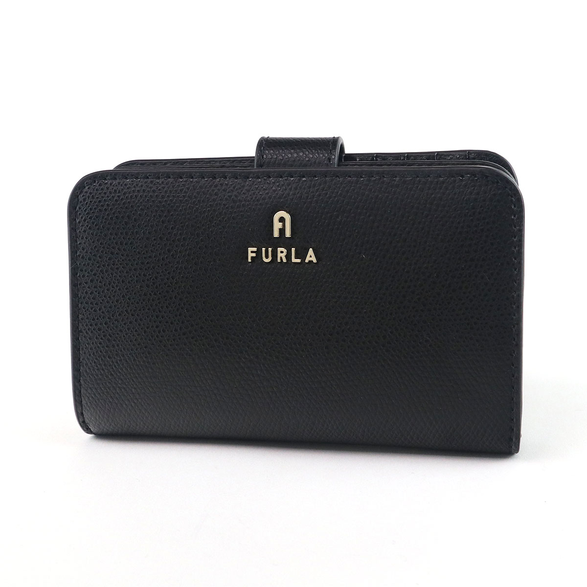 Rakuten - フルラ FURLA 財布 二つ折り財布 レディース CAMELIA カメリア ミディアム コンパクト ブラック NERO WP00314 ARE000 ブランド