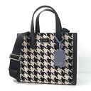ケイトスペード Kate spade ショルダーバッグ レディース 2WAY MANHATTAN 千鳥柄 ブラック K5500 0039 ブランド