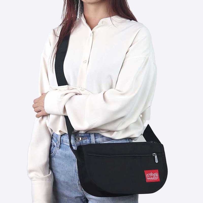 マンハッタンポーテージ Manhattan Portage ボディバッグ ウエストバッグ メンズ レディース ブラック 1115 ブランド