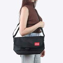 《最大1200円OFFクーポン_31日10:59迄》マンハッタンポーテージ Manhattan Portage ショルダーバッグ メッセンジャーバッグ JRS 1605JRSFZP ブラック メンズ レディース ブランド