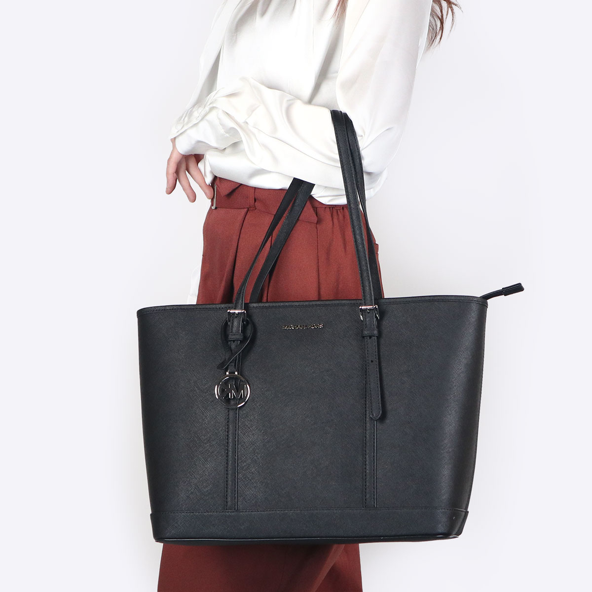 Rakuten - マイケルコース MICHAEL KORS トートバッグ レディース ブラック シンプル 定番 35T0STVL9L BLACK ブランド