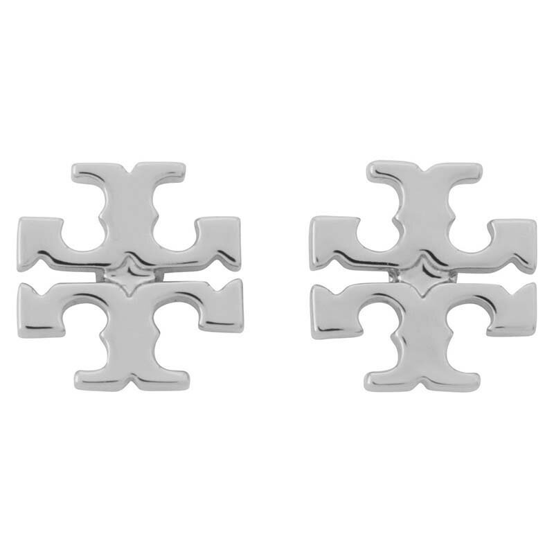 トリーバーチ TORY BURCH ピアス レディース キラ スタッズダブルT ロゴ シルバーアクセ