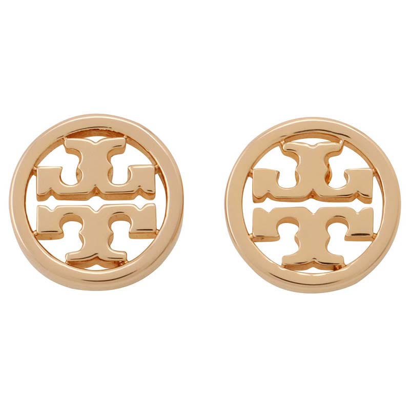 トリーバーチ TORY BURCH ピアス レディース ダブルT ロゴ ミラー サークル スタッド 