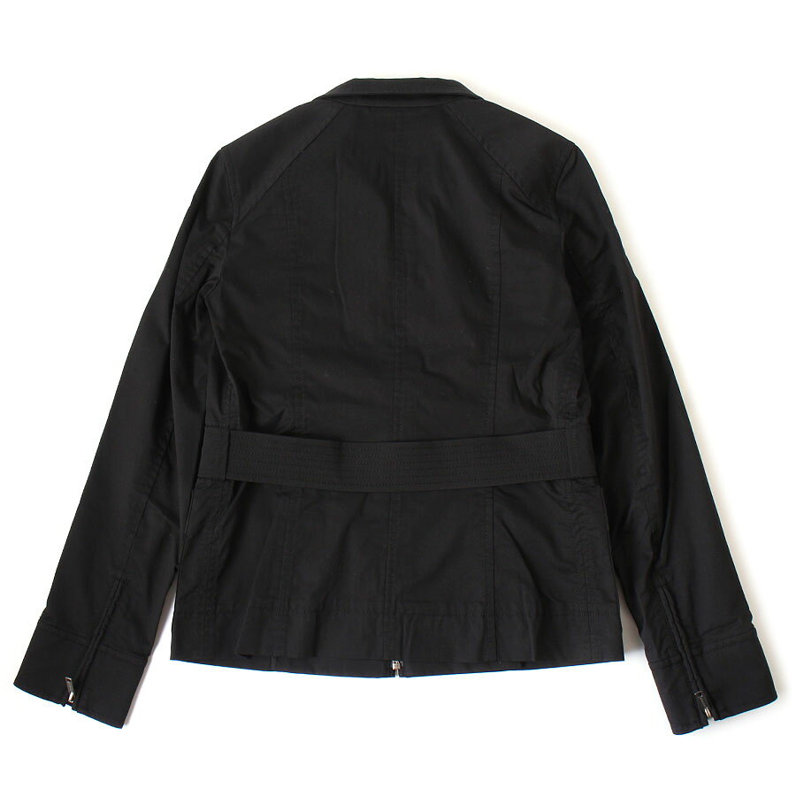 BURBERRY バーバリー ジップアップ ジャケット ブラック 黒 スタンドカラー 36 floclo-10002148 FLORA CLOSET サンプル画像2