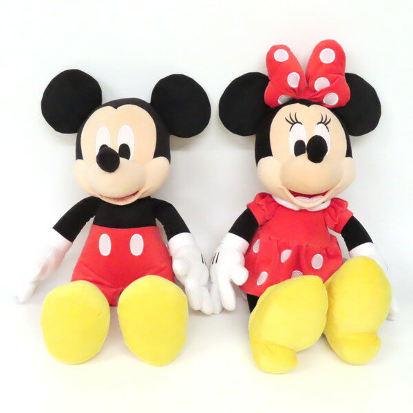 樂天商城 - 【未使用】ミッキーマウス ミニーマウス ぬいぐるみ ペア 2体セット Disney ディズニーストア公式