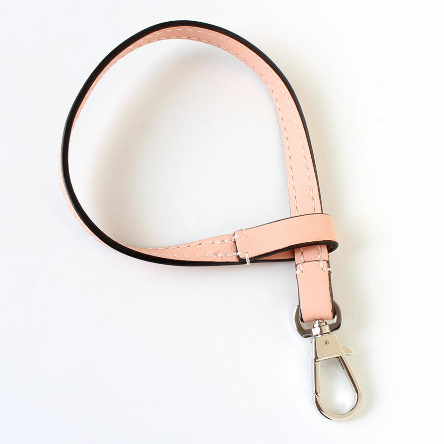【極美品】Herve Chapelier エルベシャプリエ レザー ストラップ ピンク シルバー ...