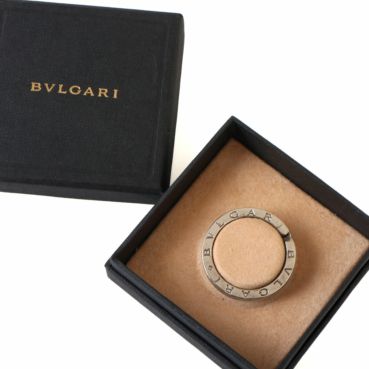 Rakuten - 【美品】BVLGARI ブルガリ キーリング ブルガリブルガリ シルバー925 キーホルダー イタリア製