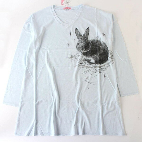 ス　うさぎプリント　カットソー　長袖　M 人気完売品 楽天市場】うさぎ（Tシャツ・カットソー｜トップス）：レディース