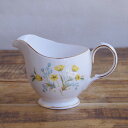 コルクラフ 黄色 キンポウゲ 花柄 クリーマー Colclough Buttercup コルクロー #250507 【海外直輸入中古品】