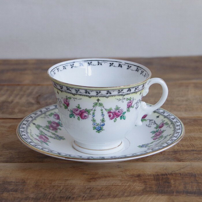 【SALE】Duchess ダッチェス 花柄 カップ＆ソーサー イギリス アンティーク 食器 #250314-4【海外直輸入中古品】