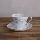 【SALE】送料無料 ダッチェス トランクエリティー コーヒーカップ ソーサー 忘れな草 勿忘草 花柄 イギリス ヴィンテージ #230325-4 【海外直輸入...