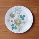 ホステステーブルウェア ハイサマー ケーキ皿 デザートプレート 17cm レトロ 花柄 Hostess Tableware ヴィンテージ 食器 #240224-5 【海外直輸入中古品】