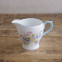 シェリー ワイルドフラワー クリーマー ミルク入れ ピッチャー Shelley Wild Flowers 花柄 #210815 【海外直輸入中古品】