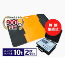 指示器付ポータブルトラックスケール10t/枚 PTS-Compact(2枚セット)