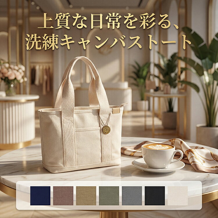 【全品20％OFF】トートバッグ レディース キャンバス 大きめ a4 小さめ ミニ 通勤 ...