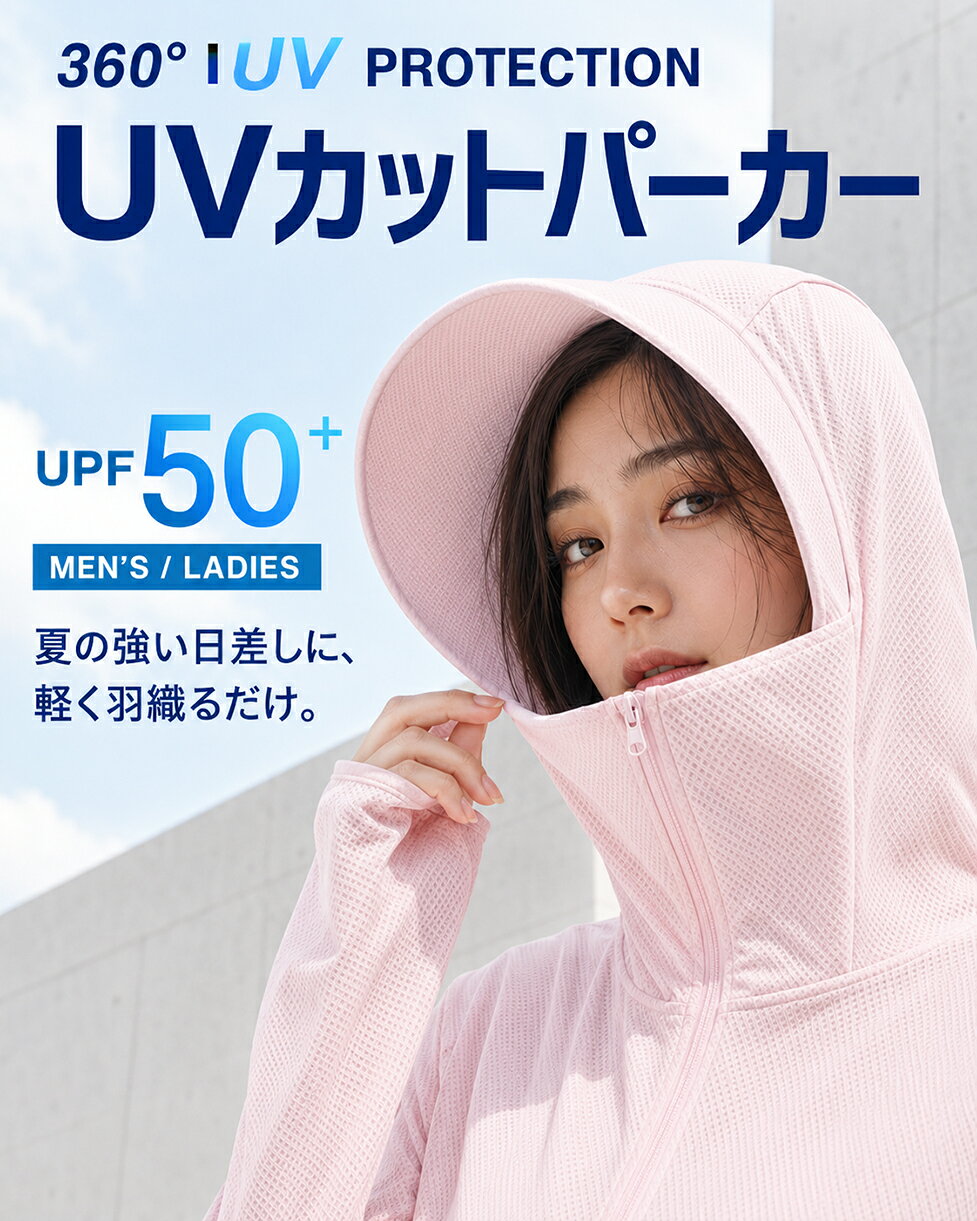 【全品20％OFF】UVカット パーカー UVパーカー ラッシュガード 冷感 UV対策 レディ...