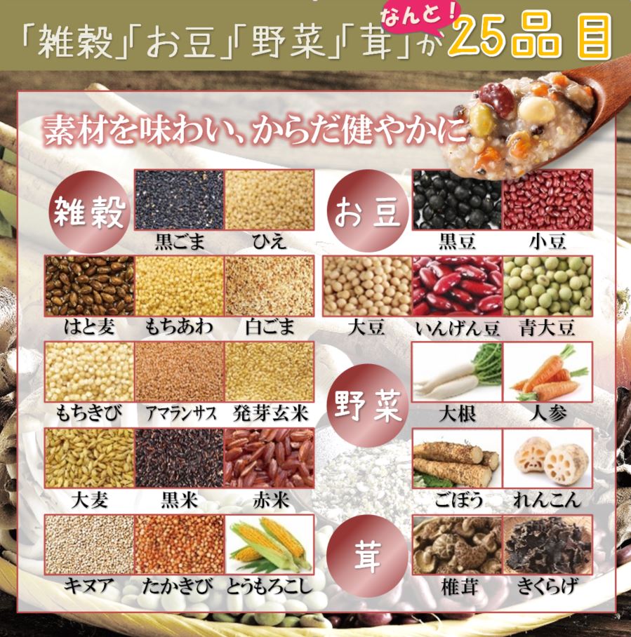 アウトレット【まとめ買いがお得】25種の味わい健康粥 うす塩味 200g 96kcal 糖質15.6g 低カロリー おかゆ 御粥 レトルト 雑穀入り 健康がゆ 一食置き換え 具材たっぷり ダイエット食品 常温保存 非常食 防災 食品 生協 満腹感（賞味期限：2026年12月3日）SALE セール florahouse-10000110 よい日々ショップ 楽天市場店 サンプル画像3